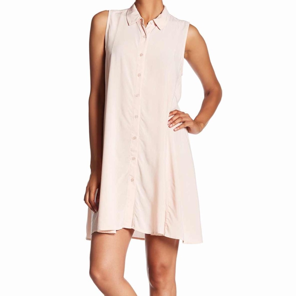 sleeveless Collar Dress Size S NEW
100% rayon